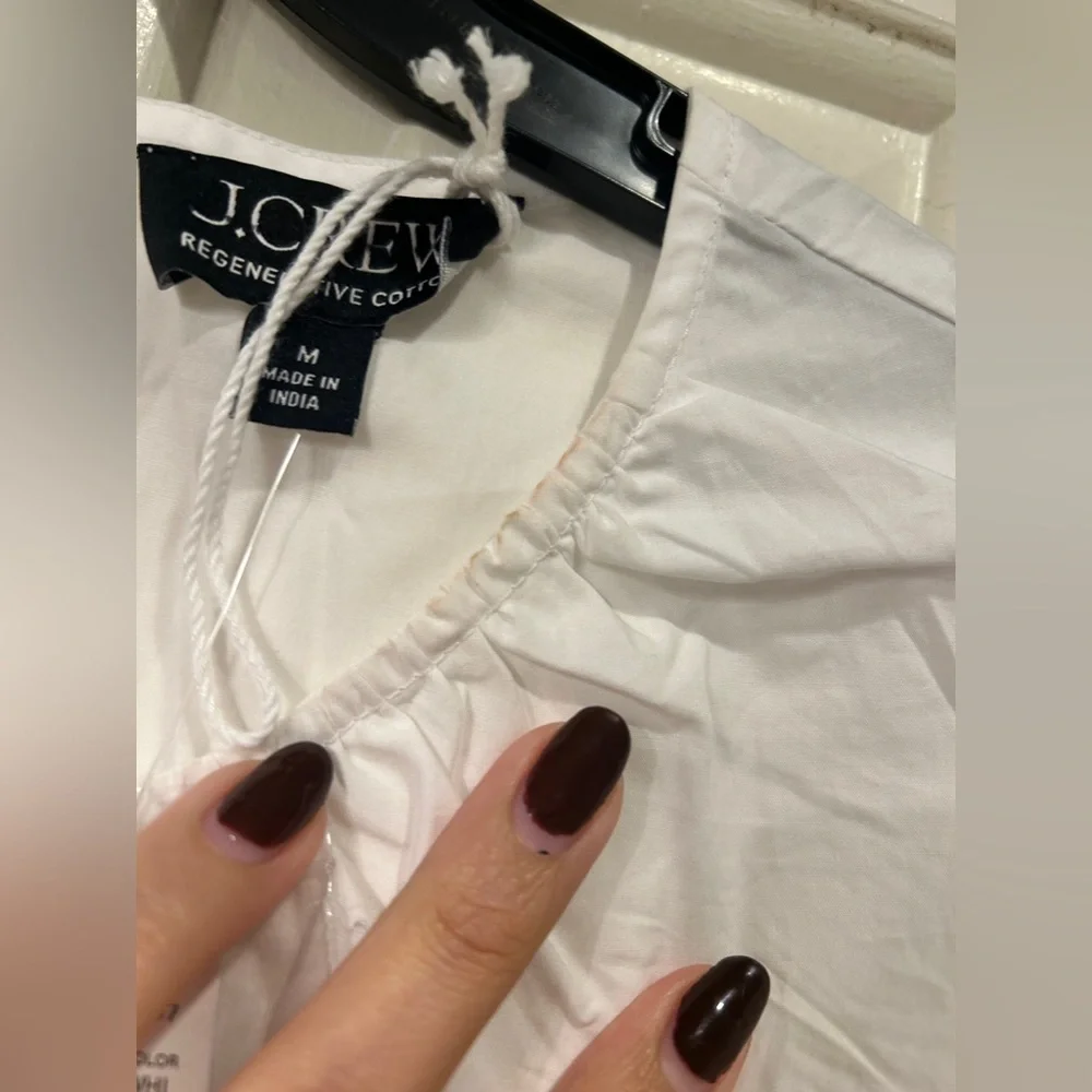 J.Crew Hyacinth top in cotton poplin - Picture 6 of 10